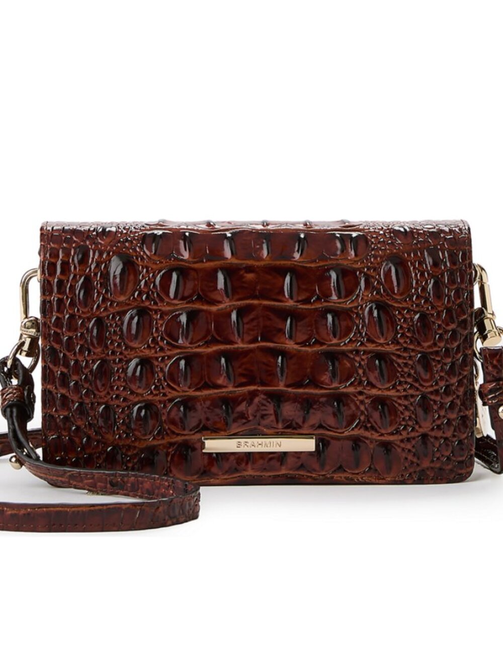 NWT ✅ Brahmin MINUETTE PECAN Melbourne Leather Bag ⭐ NWT, COA, DUST BAG